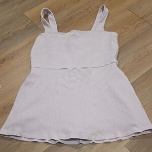 Victoria's Secret Lavender Ribbed Mini Dress